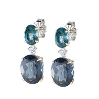 Orecchini Amen Donna Cocktail in Argento Zircone ECK2OVBGRLBZ - ECK2OVBGRLBZ